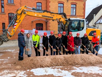 Spatenstich Jagstzell