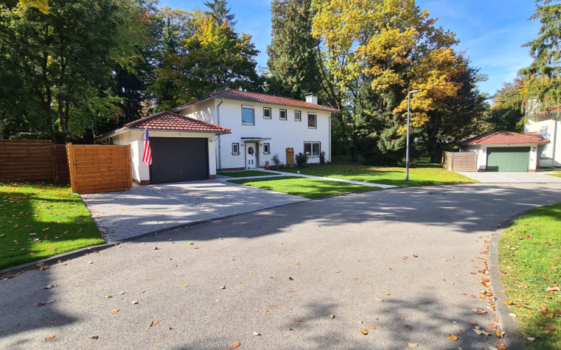Offiziershäuser in den Patch Barracks
