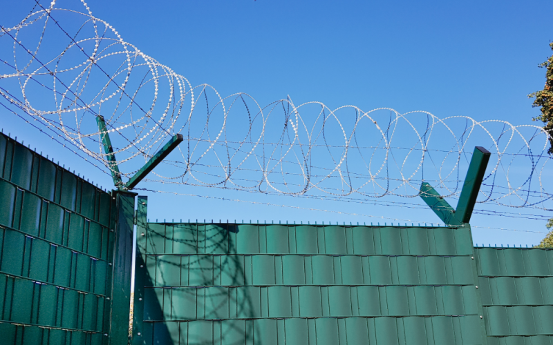 Sicherheitszaun Kelley-Barracks, Stuttgart