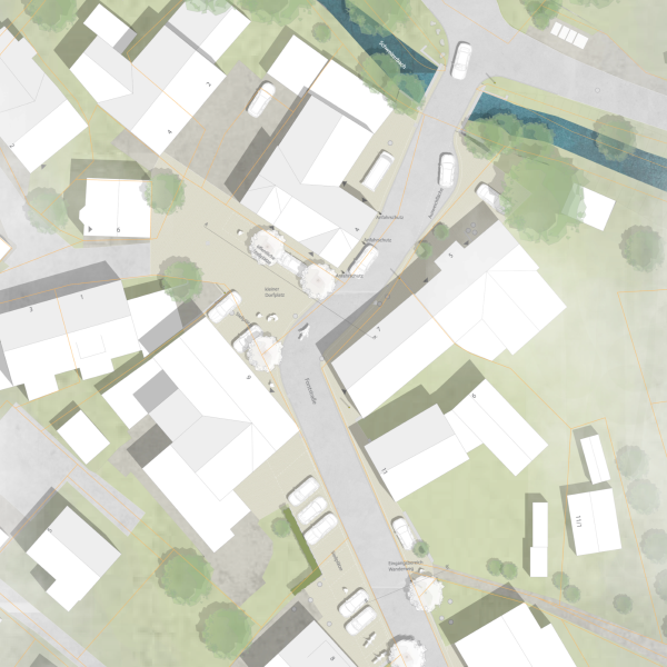 Ortsdurchfahrt Weinstadt Baach